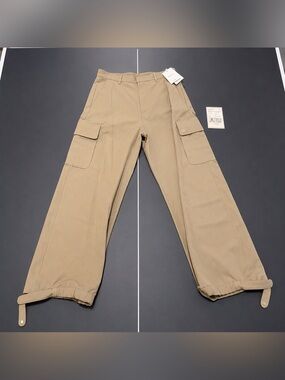 Off-White Emblem Drill Cargo Pants  Beige | 48 EU 36X32 | Orig. $1400.00 | NWT